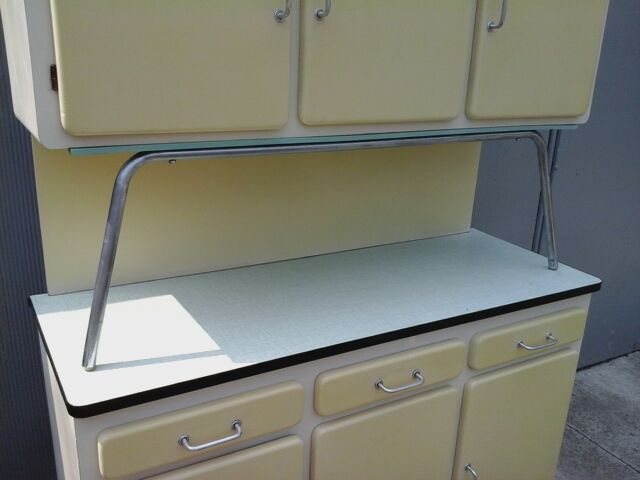 The 1950s in solid pine kitchen Dresser