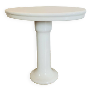 Table console en céramique blanche