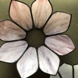 Vintage double lotus pendant light