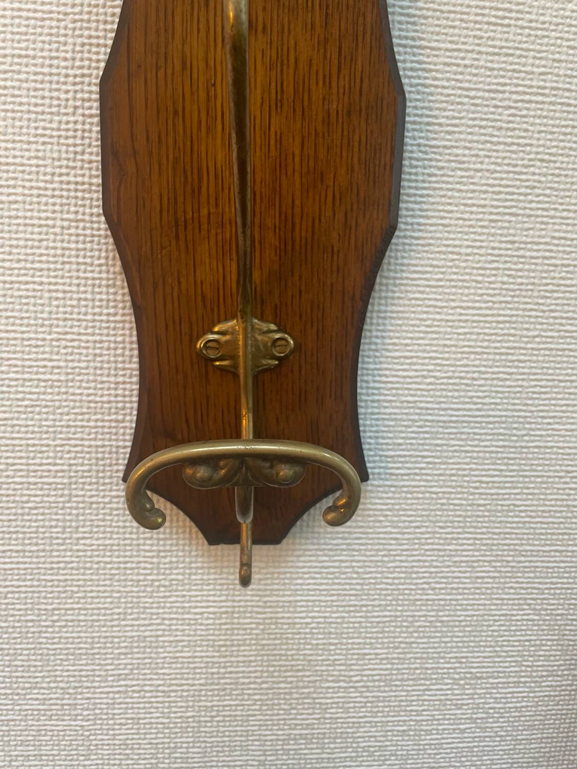 Vintage wall coat rack