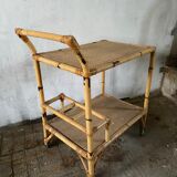 Rattan service on wheels