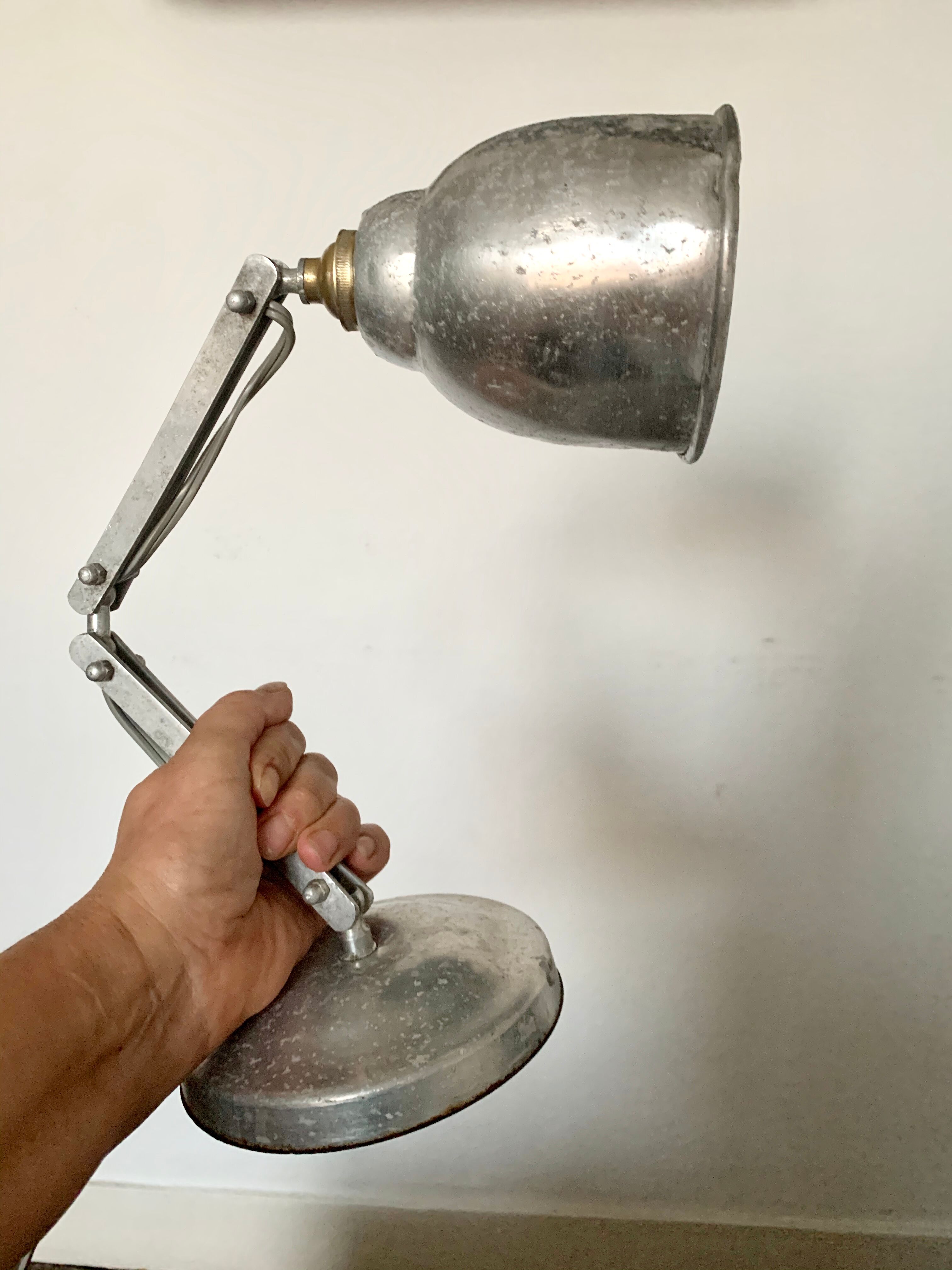 Vintage workshop lamp