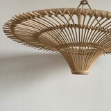 Suspension rattan saucer iron frame D:120 H:60