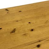 Vintage coffee table in pine 70s minimalist design