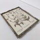 Botanical board wildflowers frame wood to pose