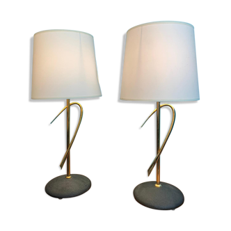 Pair of lamps Maison Arlus