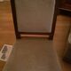 Velvet chairs from the years 1950