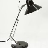Aluminor 1960 black and chrome lamp Made in France