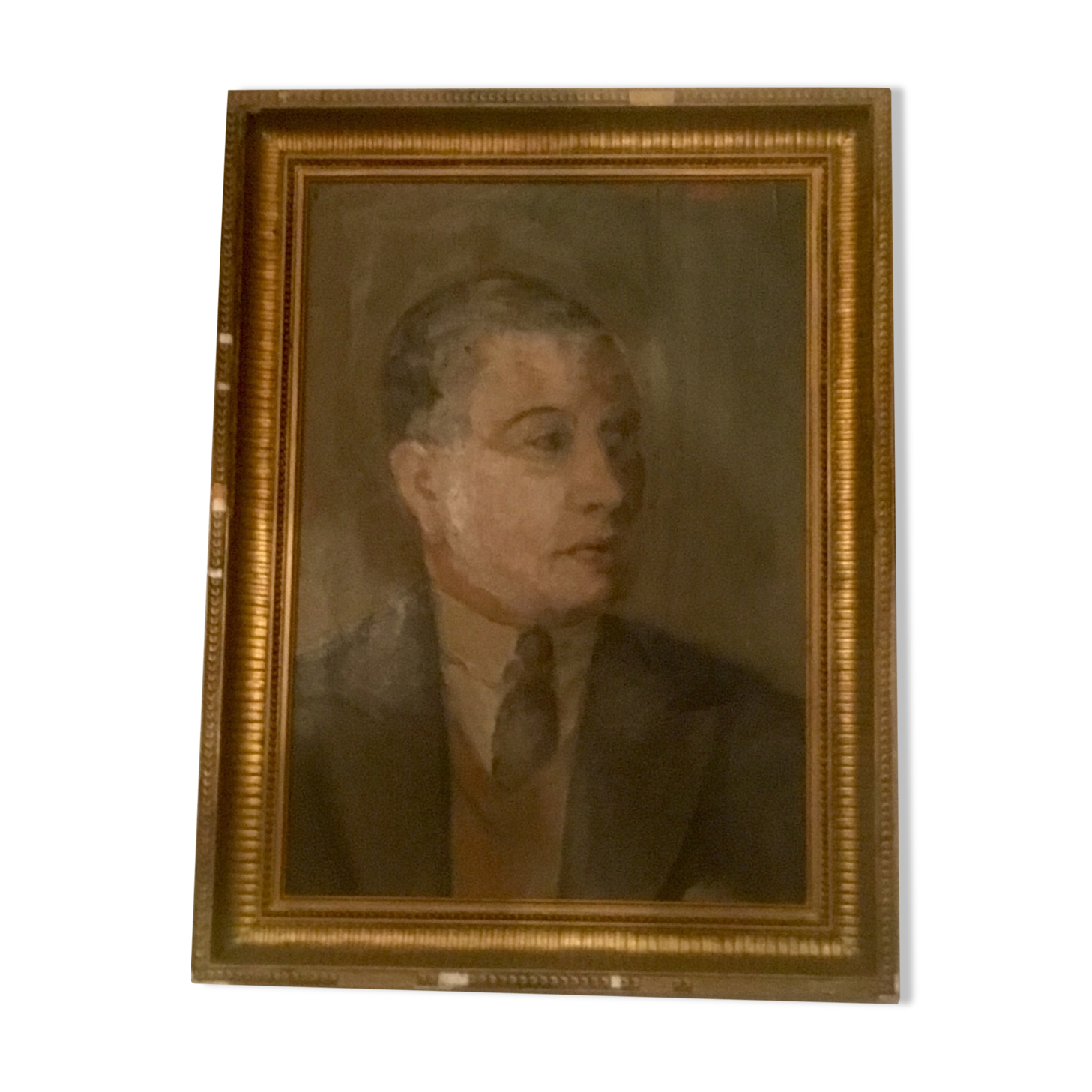 Portrait in oil 42x55cm