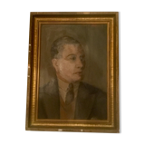 Portrait in oil 42x55cm