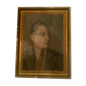 Portrait in oil 42x55cm