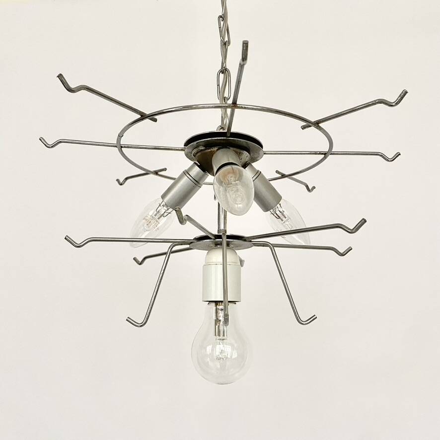 Vintage 70's pop chandelier