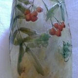 Vase feuilles et baies