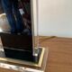 Belgo Chrom lamp in brass and lucite 70s