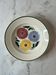 Shallow dish Chalons Digoin Sarreguemines floral painted decoration at the m