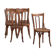 6 chaises anciennes en bois courbé – Europe centrale, circa 1900