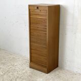 Vintage 60's curtain file cabinet