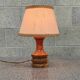Small turned wooden lamp 1970