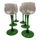 6 verres alsaciens à vin blanc