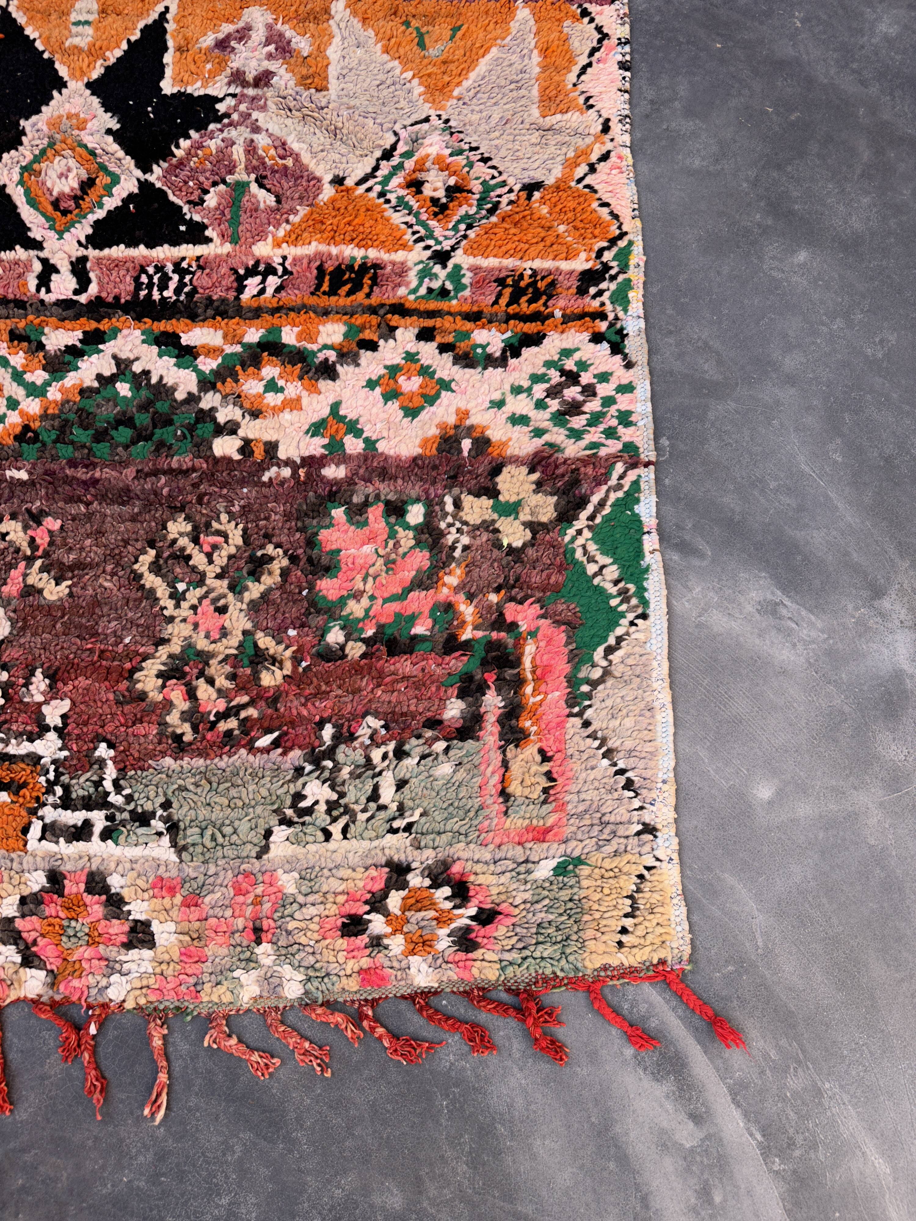 Colorful Boujad Moroccan rug - 175 x 280 cm