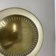 Large 30cm Brass Italian Stilnovo Style Theatre Wall Ceiling Light, Italy 1950s