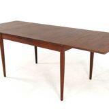 Lübke extendable rectangular dining table mid century modern