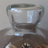 Cloche en verre épais ancienne