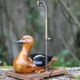 Lampe canard avec abat-jour, lampe à poser, lampe abat-jour, lampe de salon, duck lamp
