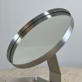 Circular mirror by Pierre Vandel France 70s 47x44cm