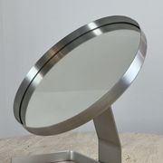 Circular mirror by Pierre Vandel France 70s 47x44cm