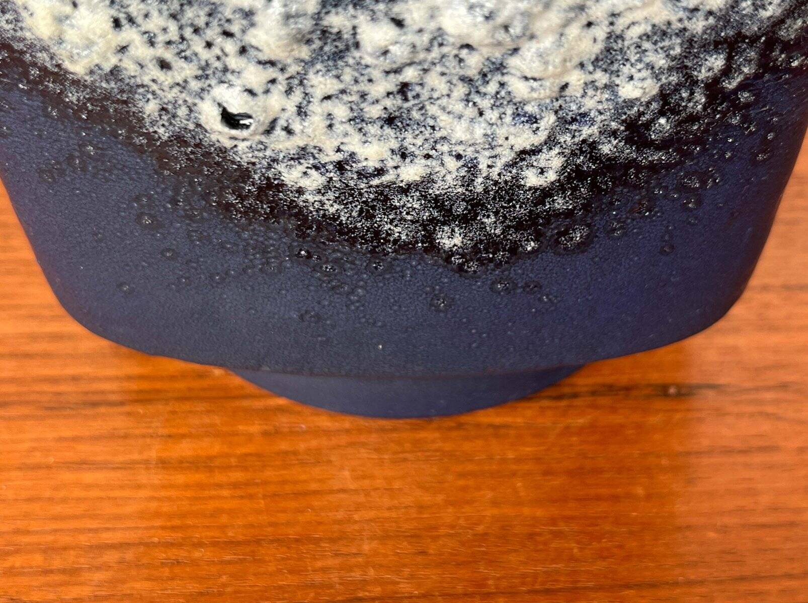 WGP Fat Lava flower pot in ceramic from West Germany, mid-century by Dümler & Breiden, 1960s.