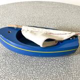 Tirot 201 basin sailboat in wood, French brand.