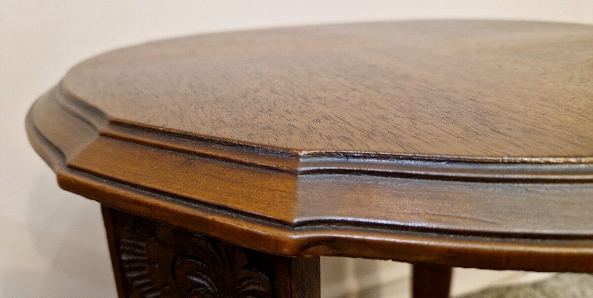 Side table in walnut - Art Deco