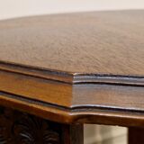 Side table in walnut - Art Deco