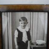 Old photograph of a child's portrait