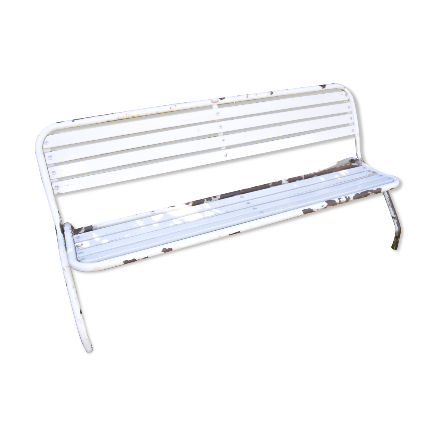 folding garden bench by HEM