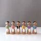 6 Dregeno Napkin Holders, Erzgebirge Germany