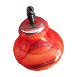 Vintage orange suspension lamp