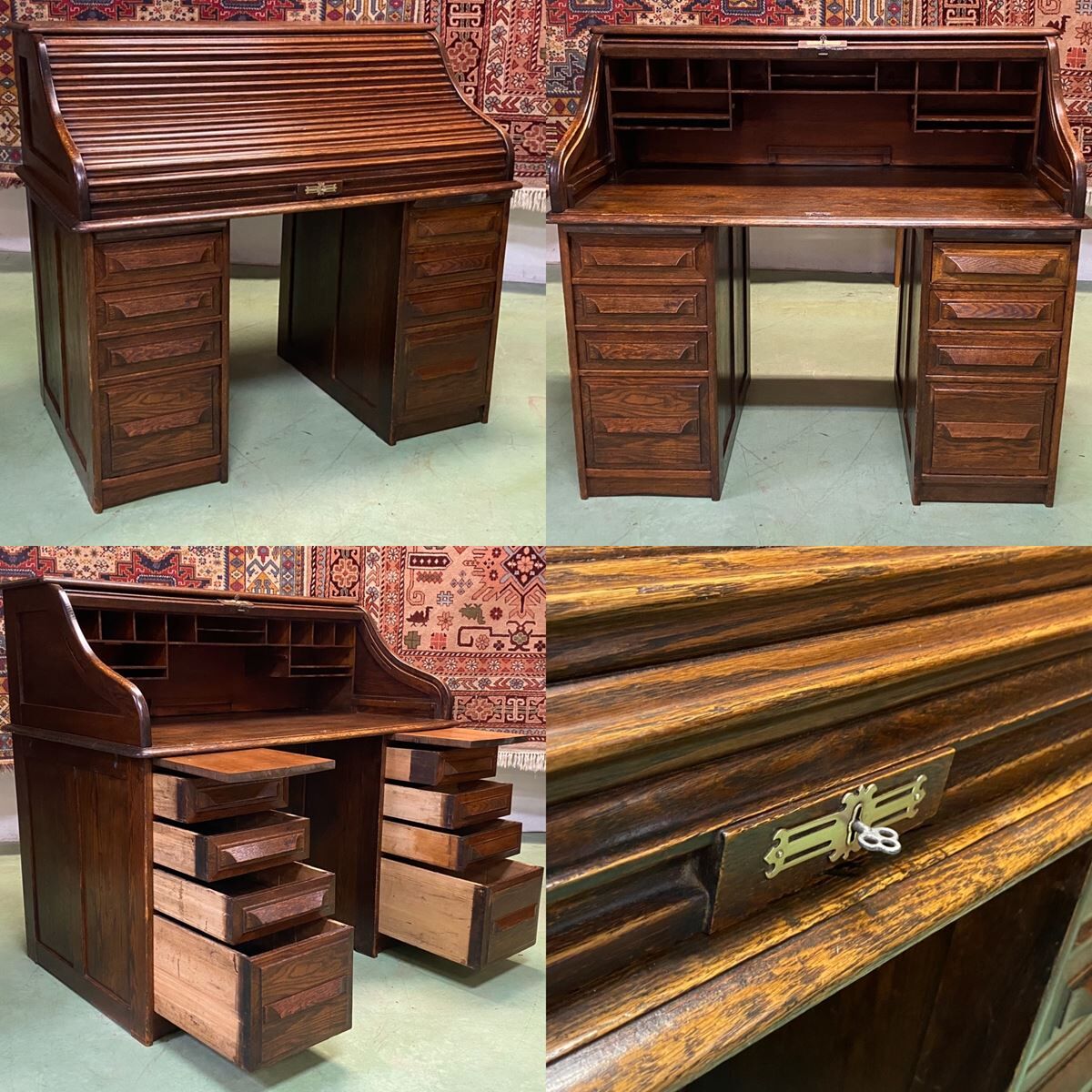 1930s American oak office