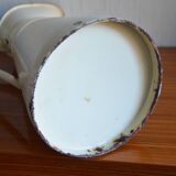 Vintage cream enamelled broc