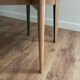 Chairs year 50/60, restored in green velvet and jungle parrot