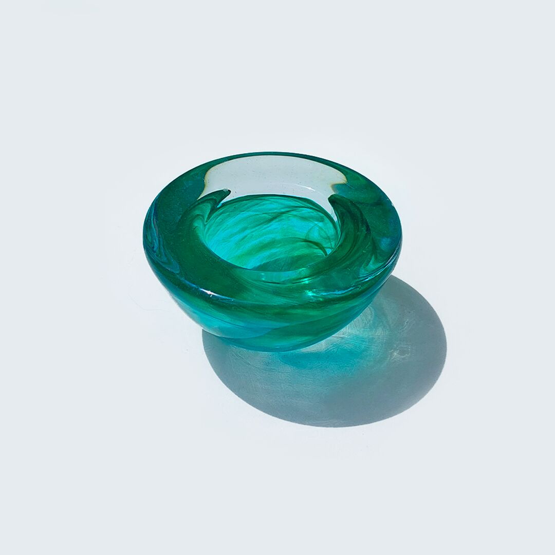 Aqua candlestick