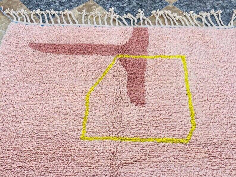 Handmade Beni Mrirt rug