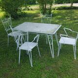 Wrought iron garden furniture 1940/50
