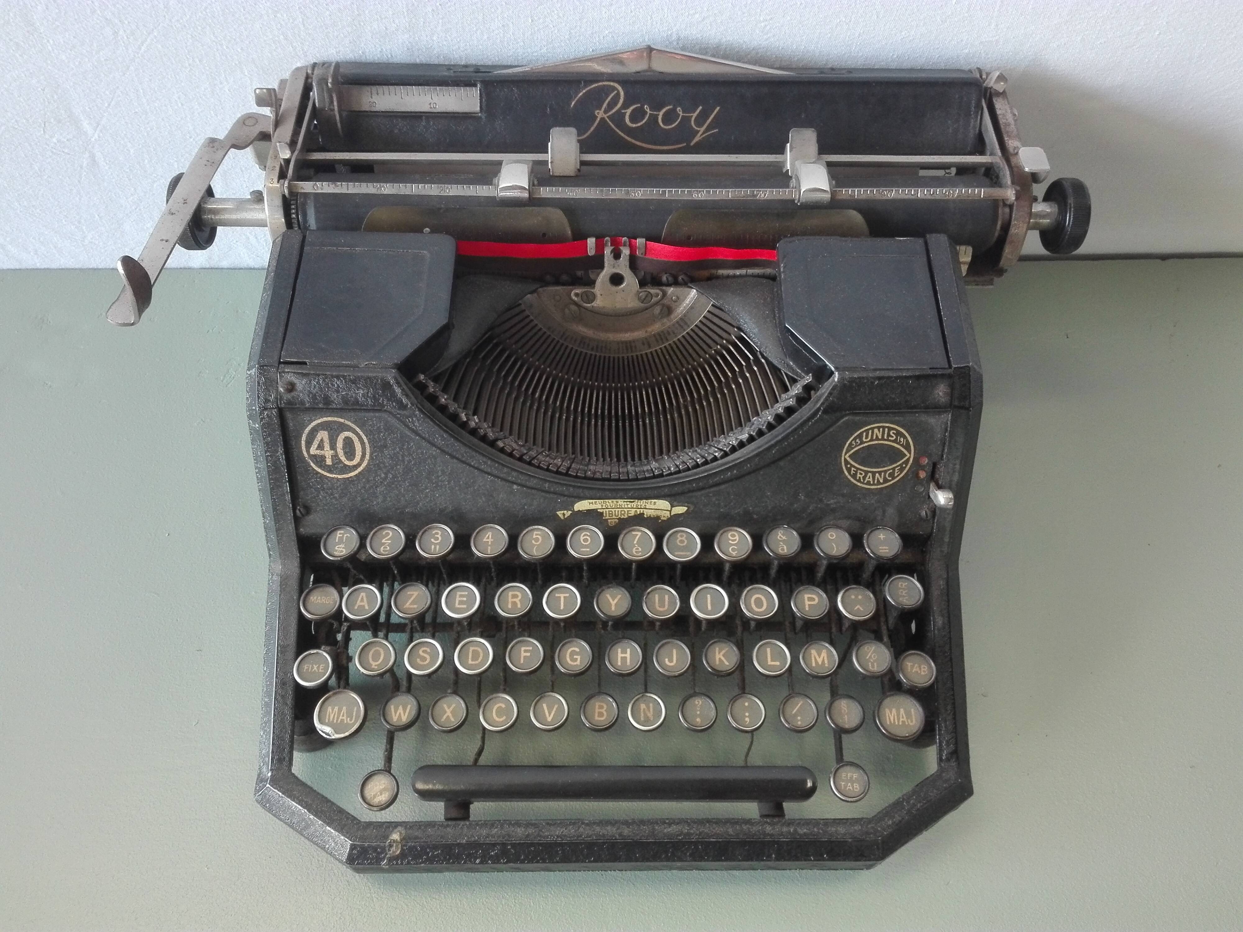Rooy United 40 typewriter