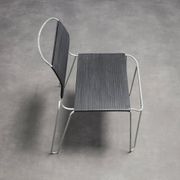 Rare pair of “Rubber Band” chairs by Tom Dixon