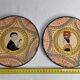 Pair of decorative plates Henriot Quimper, Soulac design, 1973, 18 cm