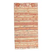 1970s Turkish Oushak Kilim Wool Rug 101x197