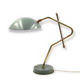 Light blue table lamp, France 1960s