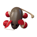Wooden dragging mouse, vilac